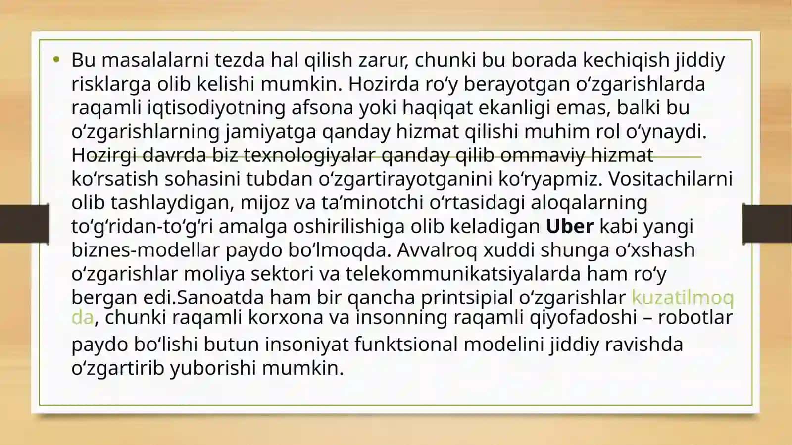 Raqamli iqtisodiyotning ijobiy va salbiy tomonlari 3