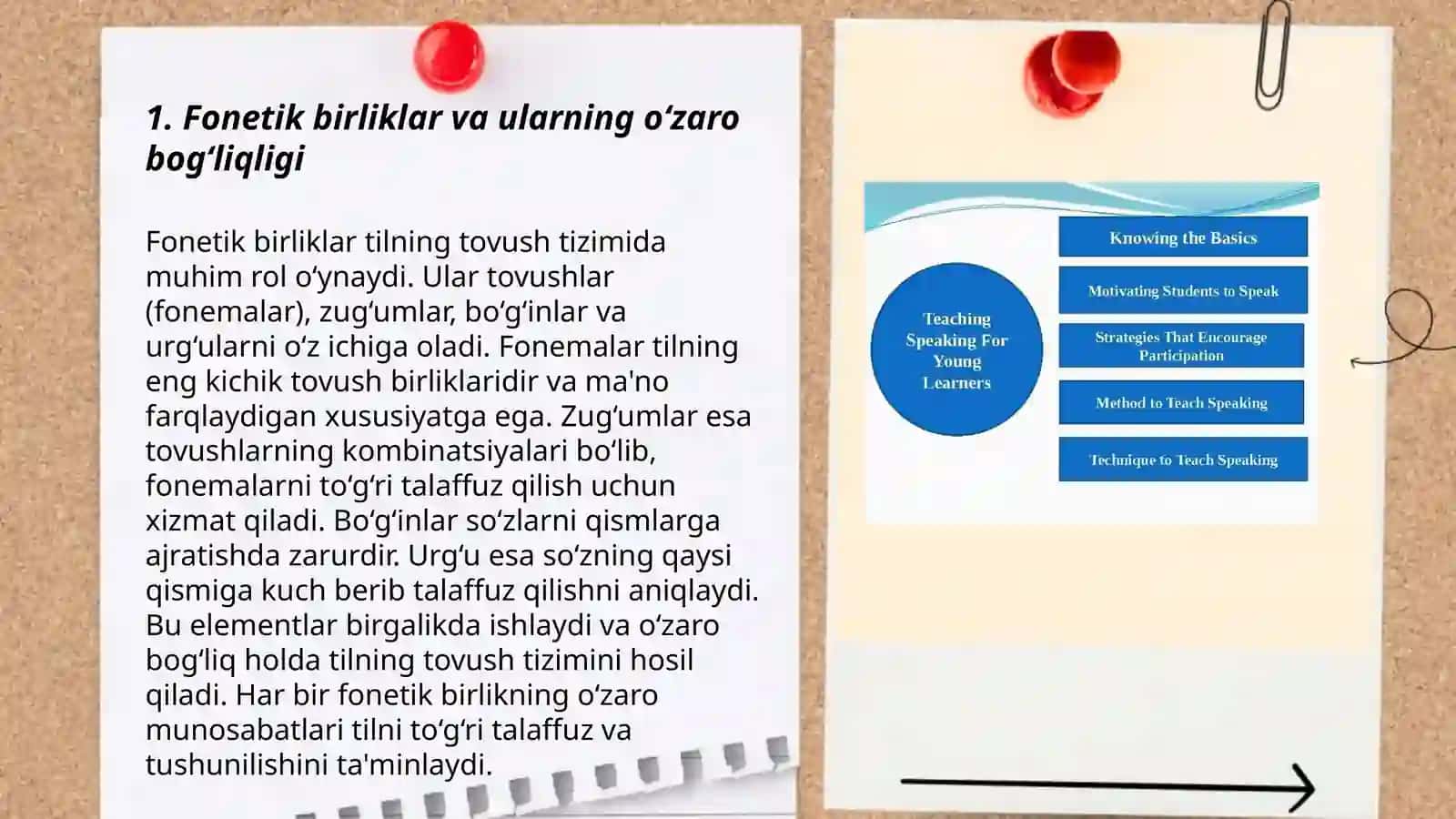 Ona tili o‘qitish metodikasi. Fonetika 3