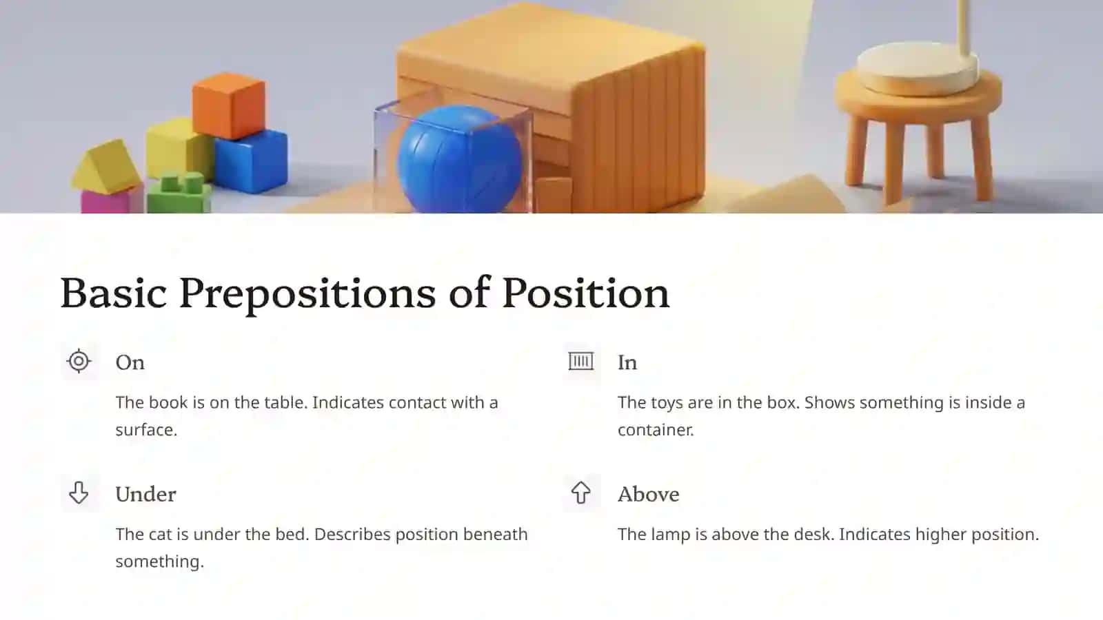Positional Language 3