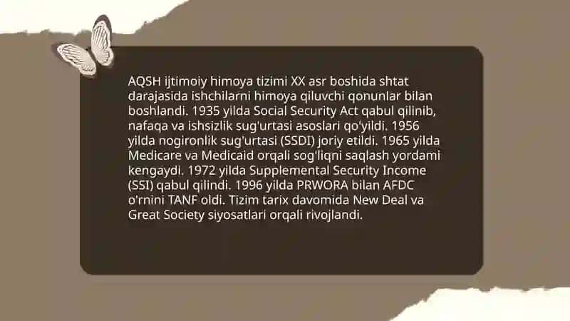 AQSH aholisining ijtimoiy himoya tizimi 3