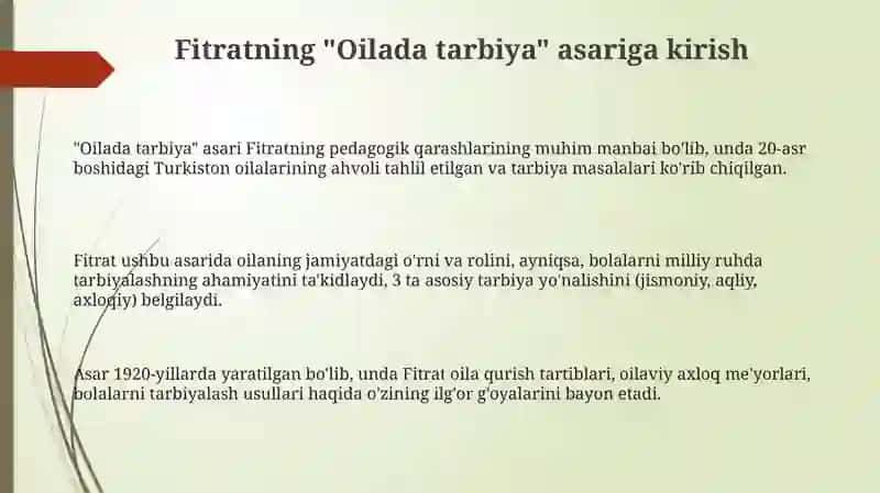 Fitratning“Oilaasari” 3