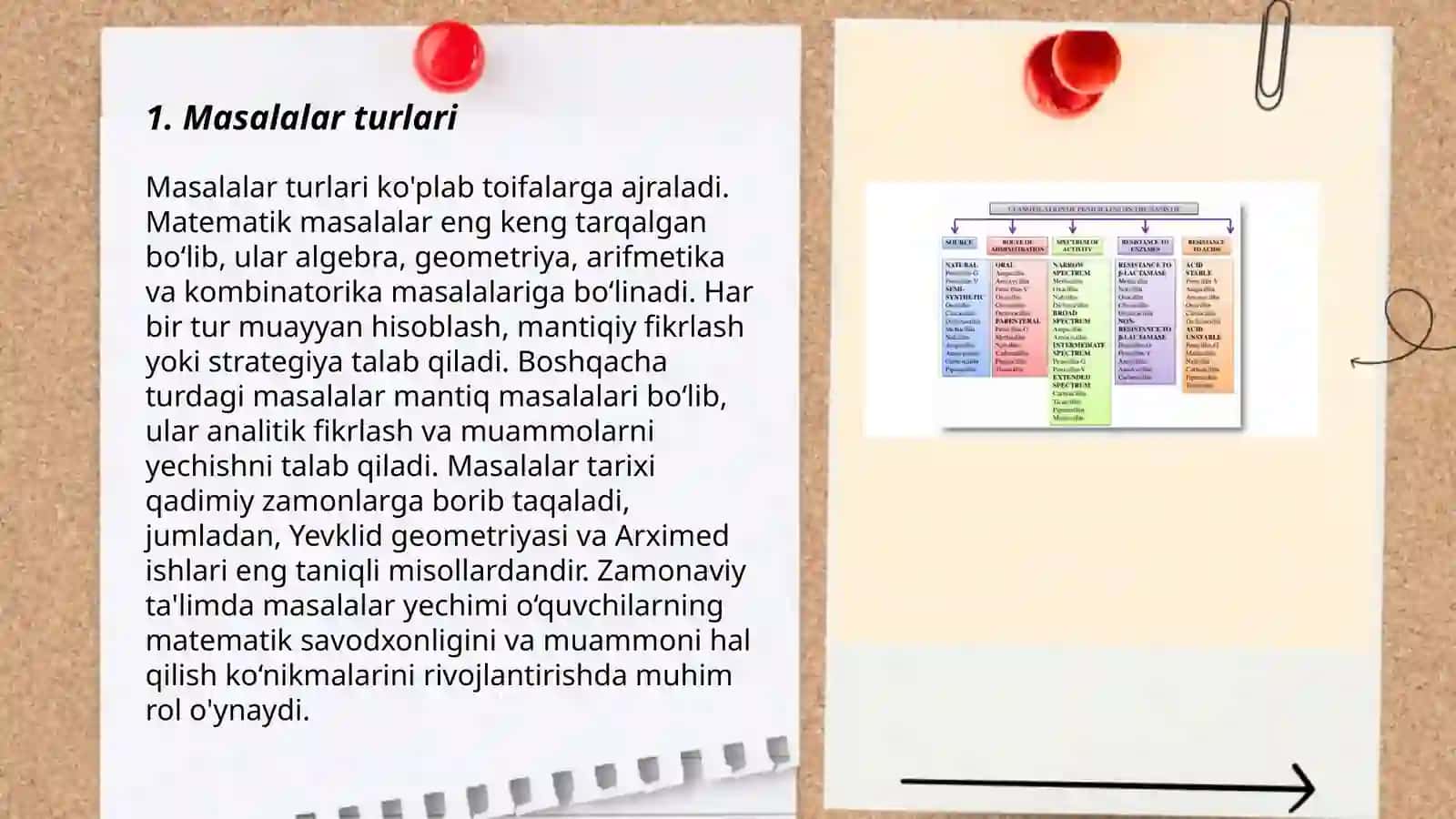 Masalalar klassifikatsiyasi 3