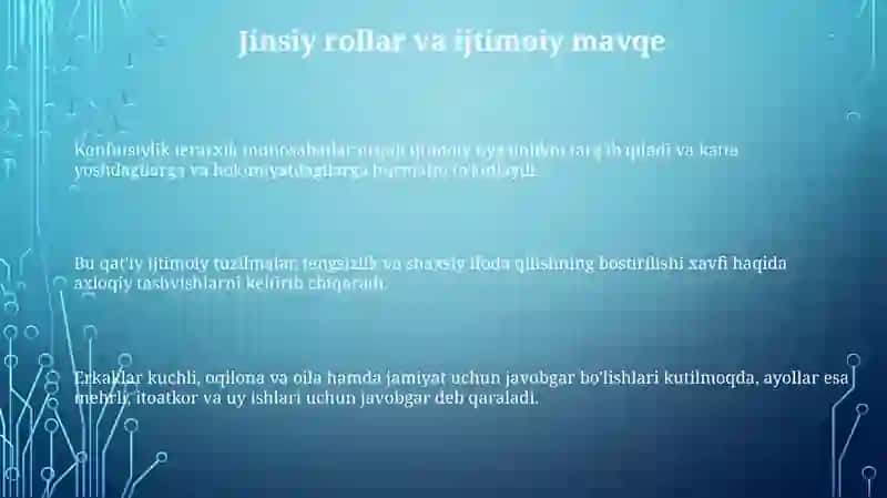 Konfutsiylik ta'limotida ijtimoiy-axloqiy masalalar 3