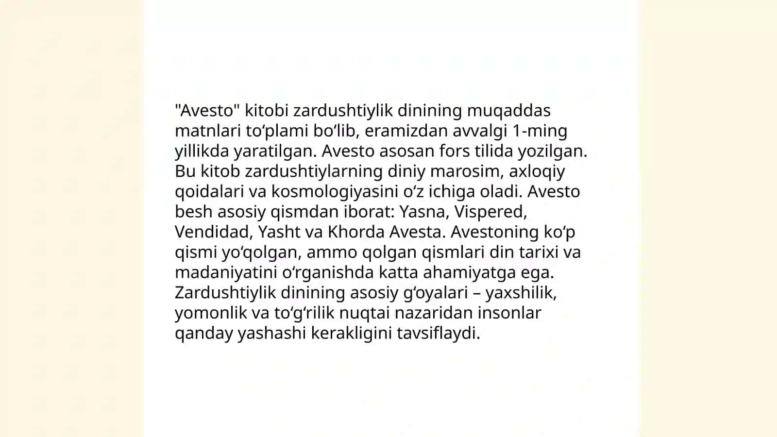 "Avesto" kitobi 3