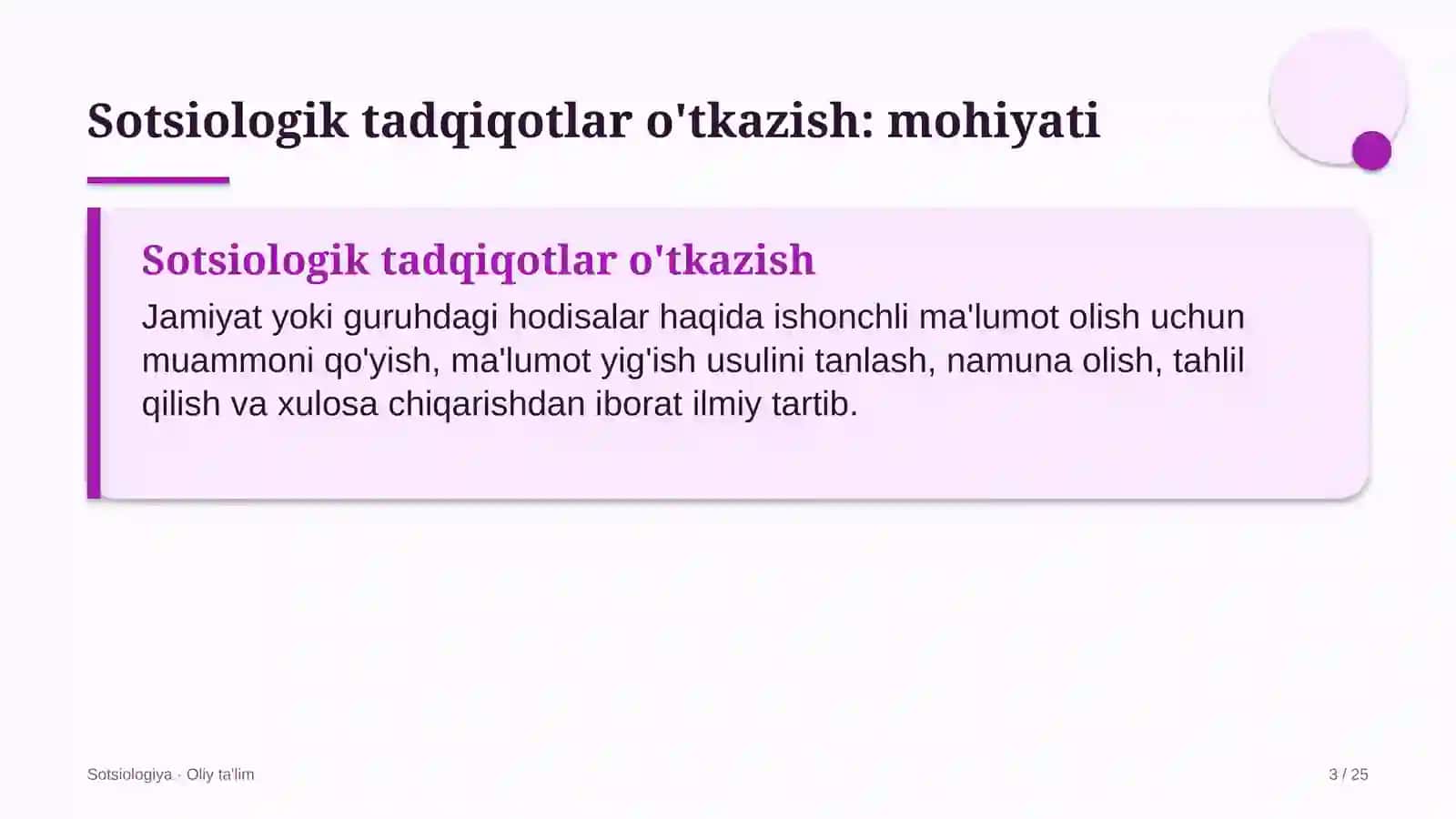 Yangiliklar saytlarida sotsiologik tadqiqotlar o'tkazish 3