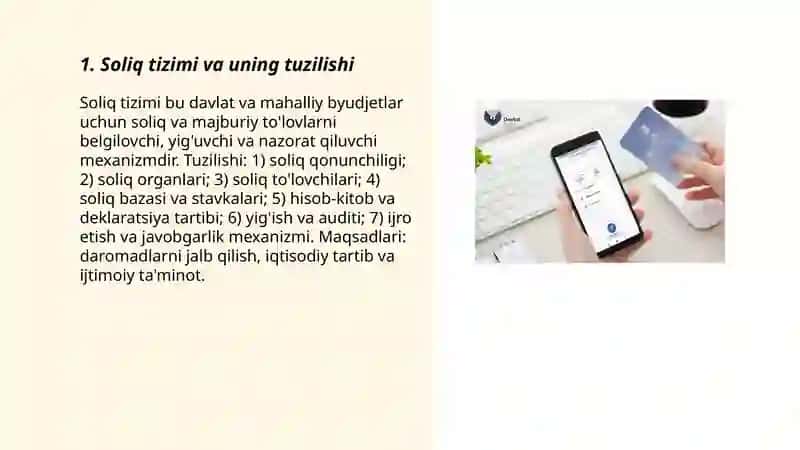 Soliqlar 3