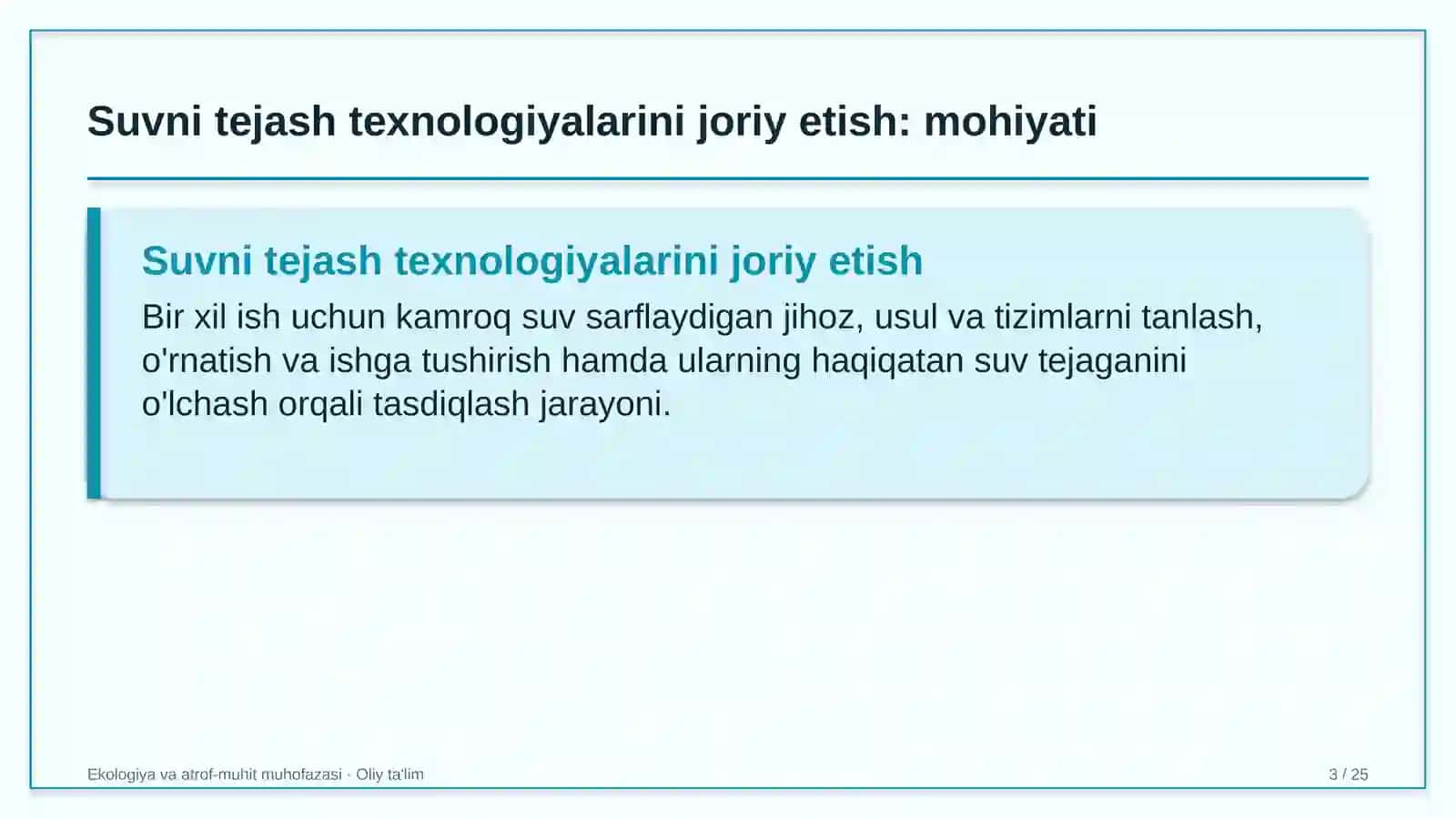 uy joy kommunal xo'jaligida suvni tejash texnologiyalarini joriy etish 7744 3