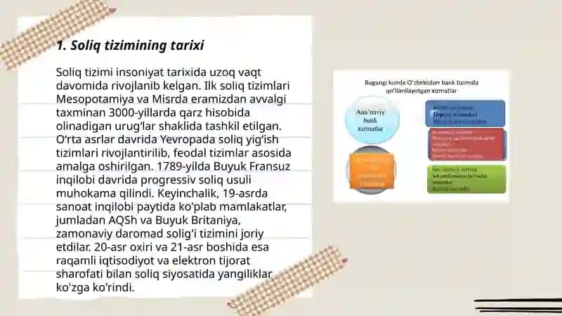 Soliq tizimi va uning elementlari 3