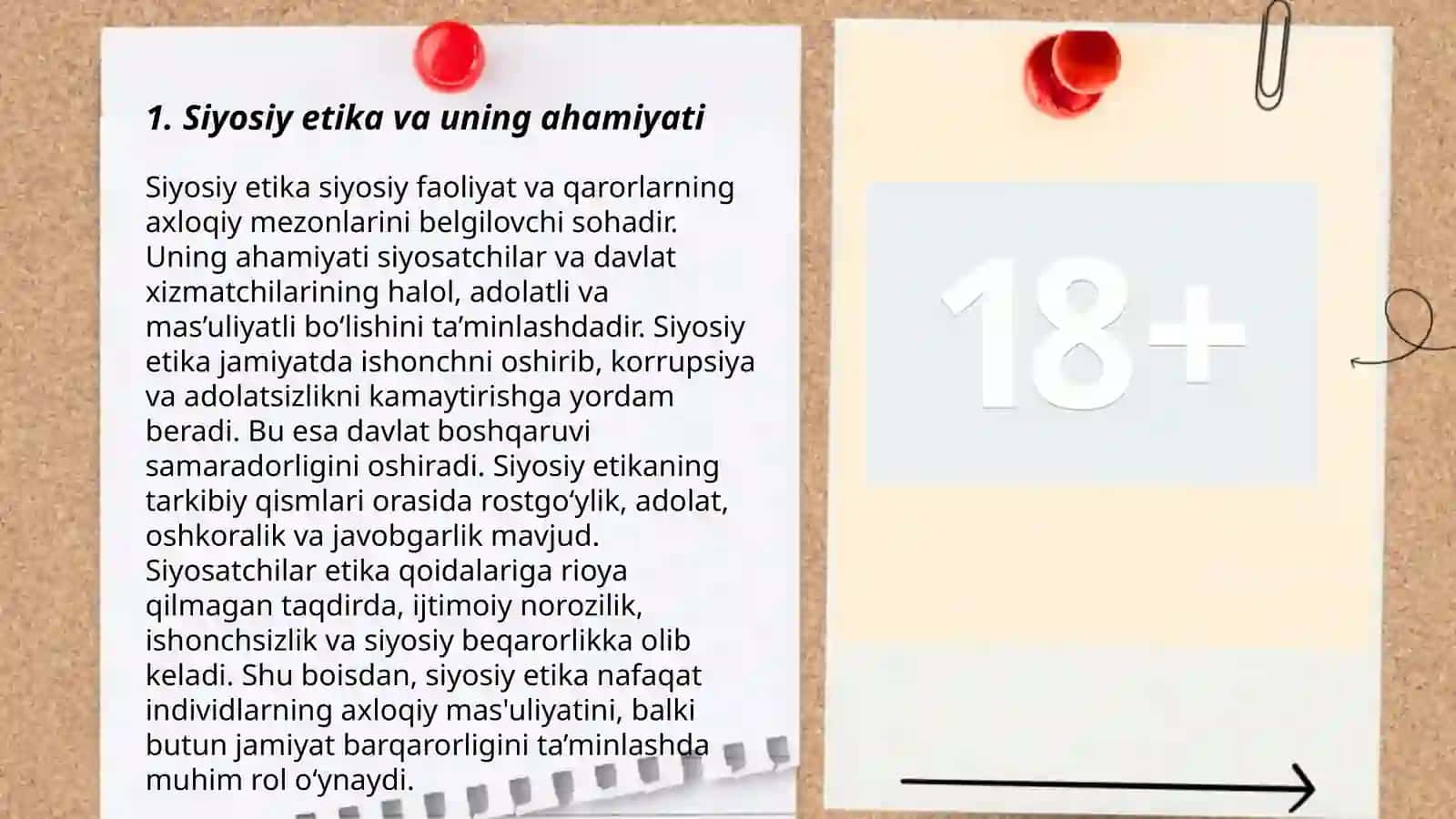 Siyosatda professional etika va yangi axloq siyosati 3
