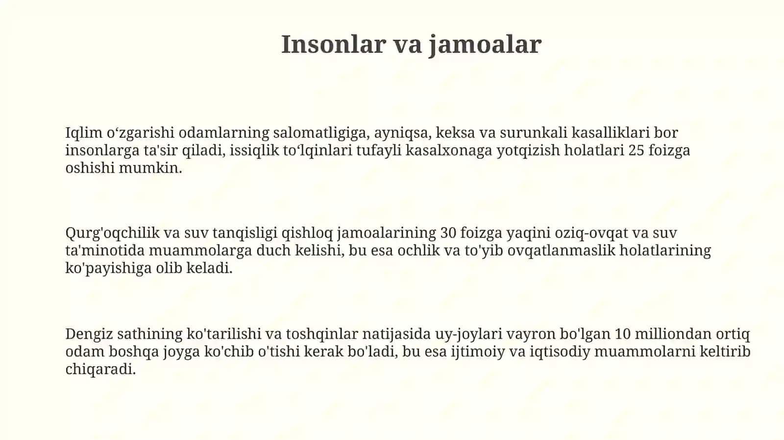Iqlim oʻzgarishi kimga "qimmatgatushyapti"? 3