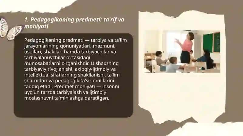 Pedagogikaning predmeti, maqsad va vazifalari 3