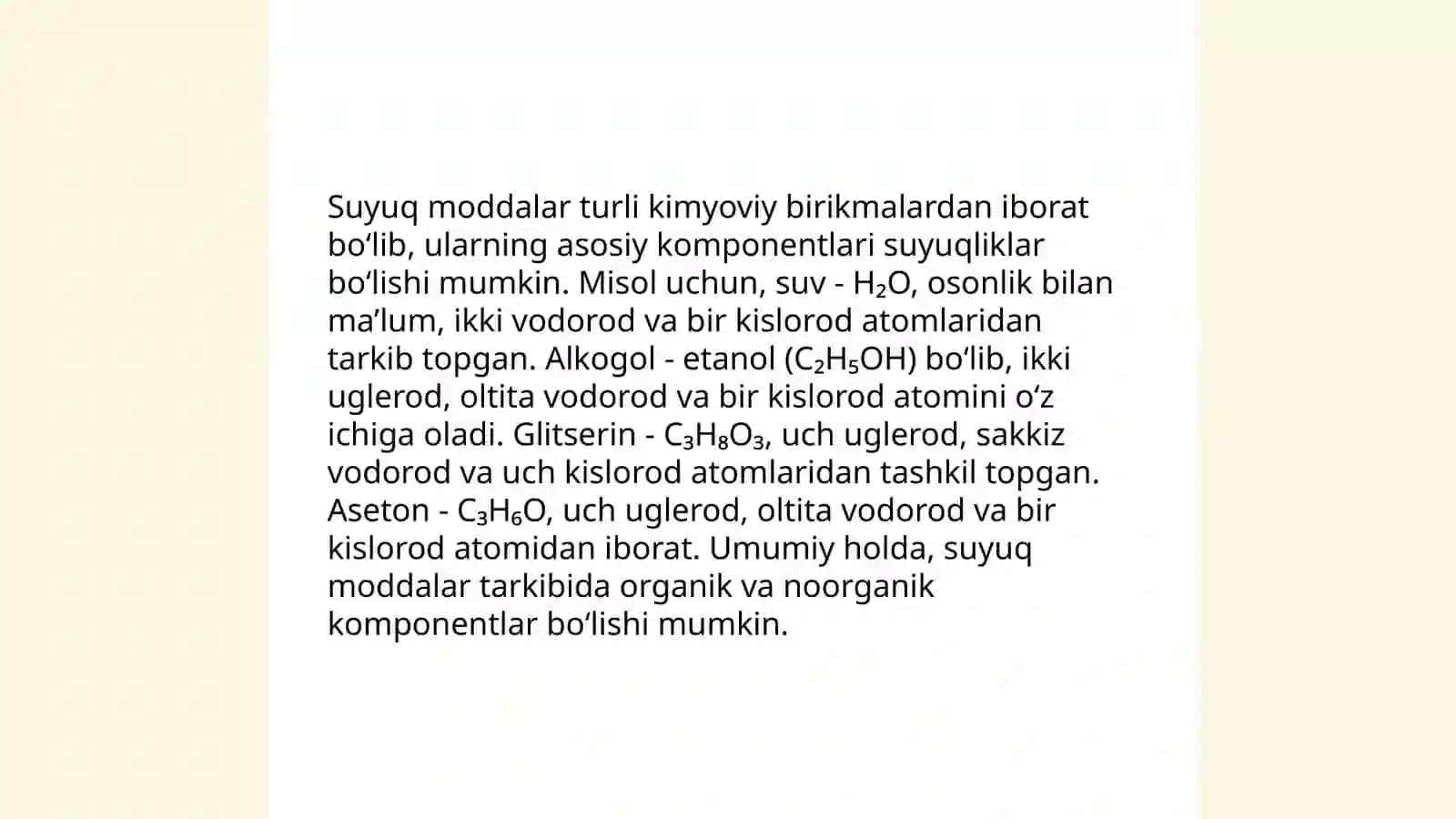 Suyuqlikning sirttarangligi. Havo va gaz emboliyasi. Dòsmatov Mardonbek 3