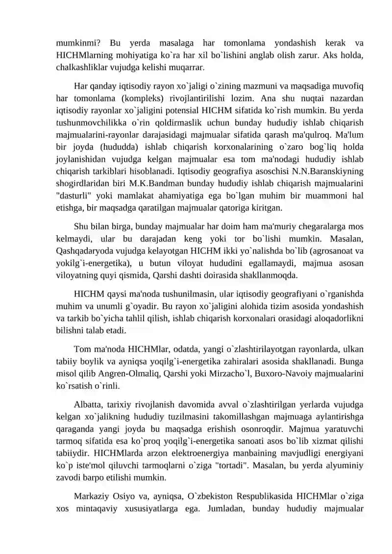Iqtisodiy rayon va hududiy ishlab chiqarish majmualari 3