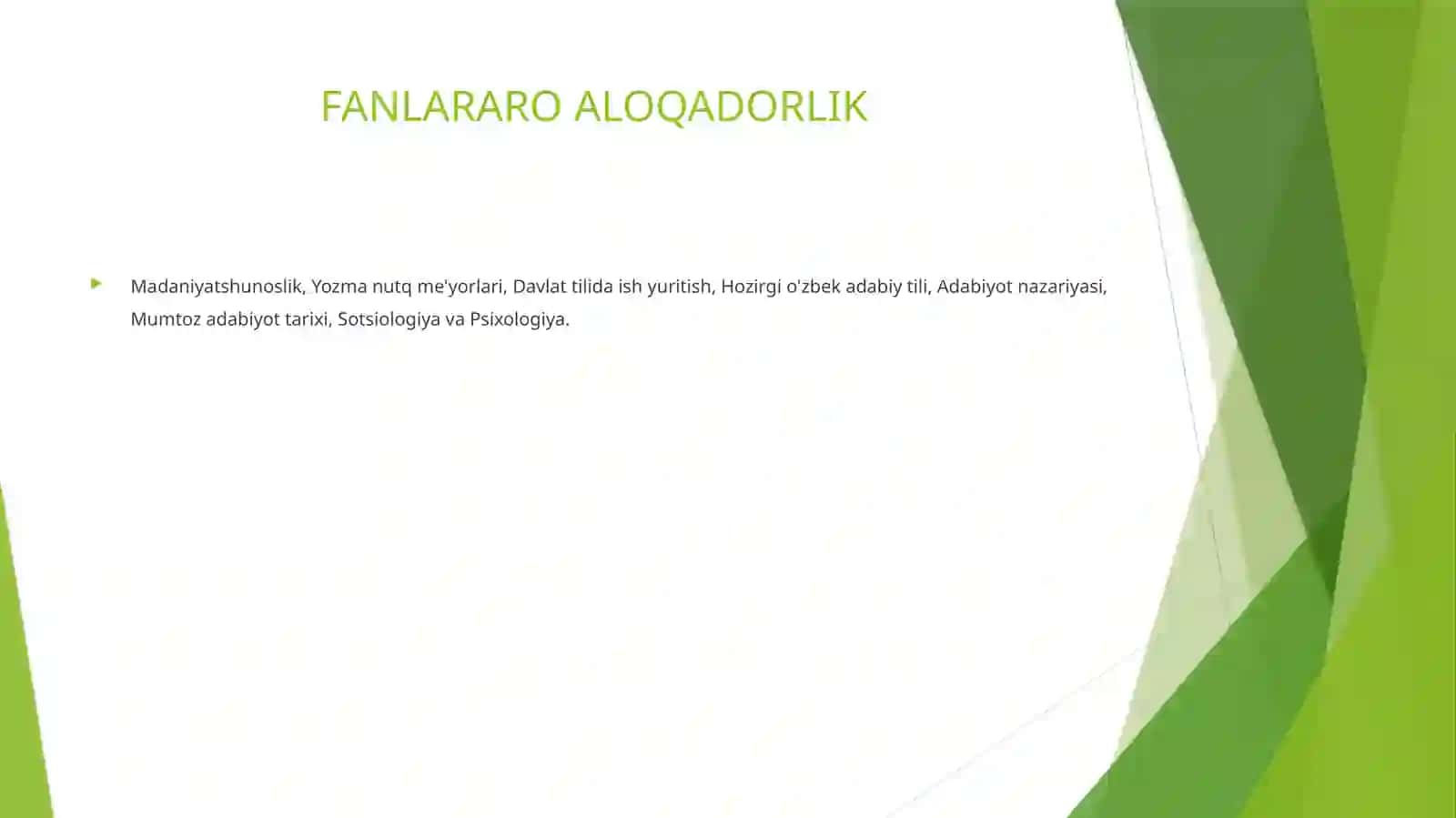 Mutolaa madaniyati va ifodali o'qish (Ingliz tili) 3