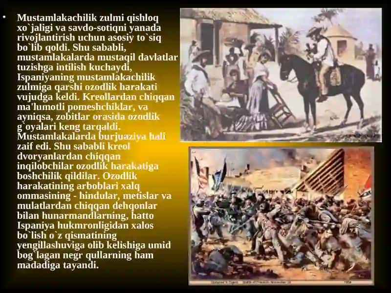 Lotin Amerikasi va Afrika mamfakatlarida milliy ozodlik kurashlari 3