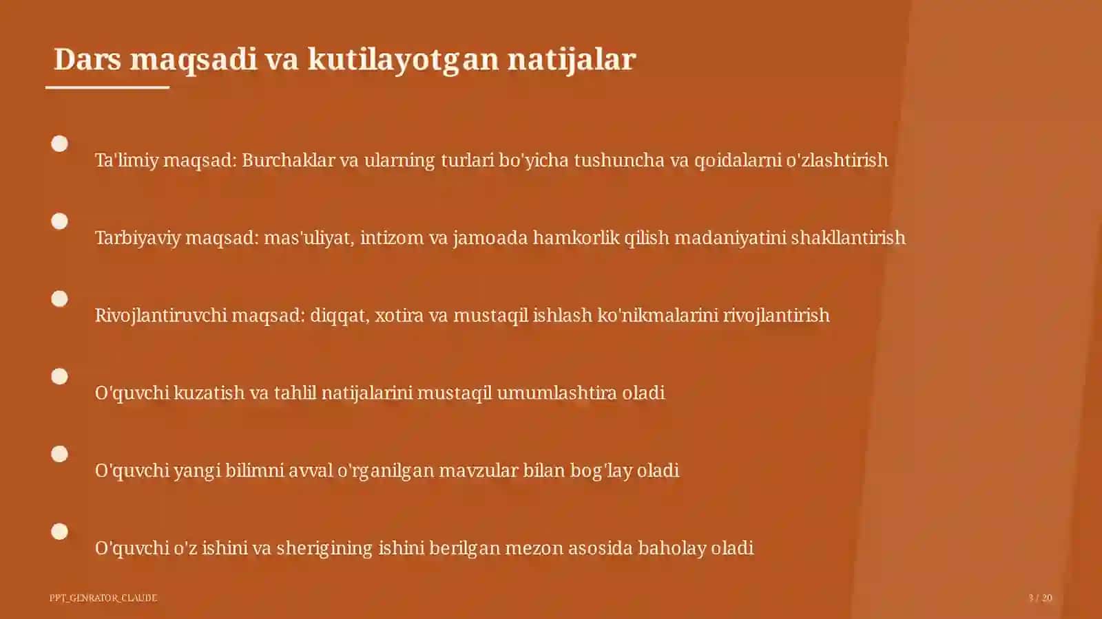 Burchaklar va ularning turlari (7-sinf) 3