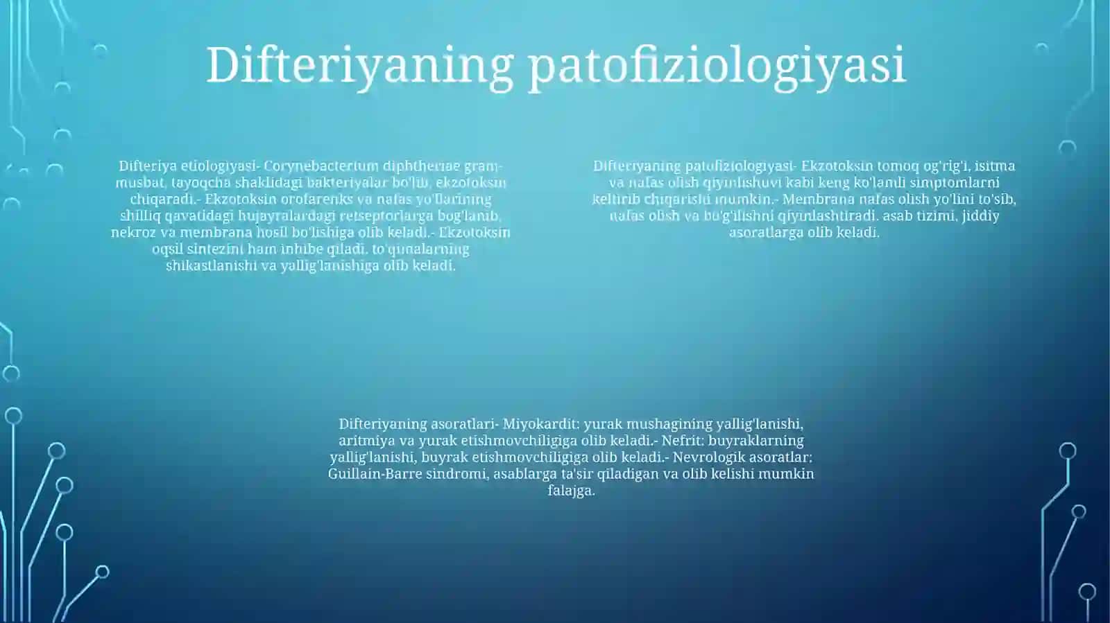 Difteriya Kasalligining Kelib Chiqish Sabablari Va Asoratlari 3