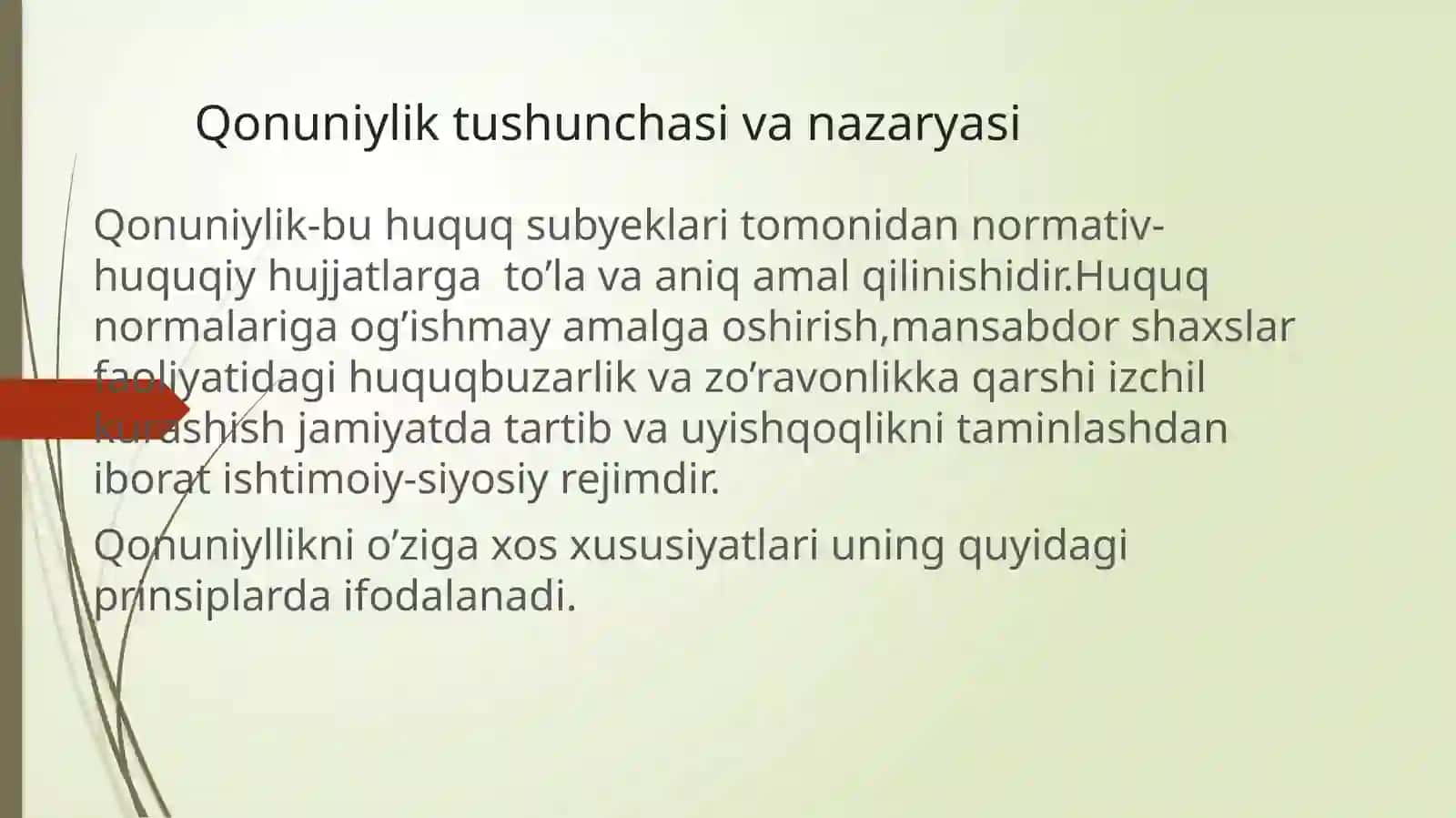 Qonuniylik va huquqiy tartibot tushunchasi 3