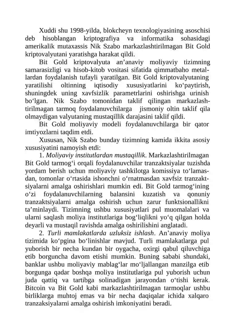 KRIPTOVALYUTALAR 3
