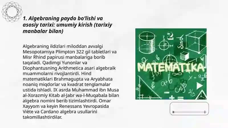 Algebra elementlari 3