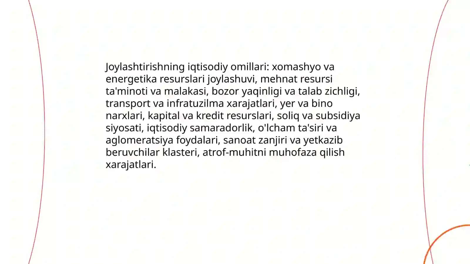 Sanoat tarmoqlarini joylashtirish 3