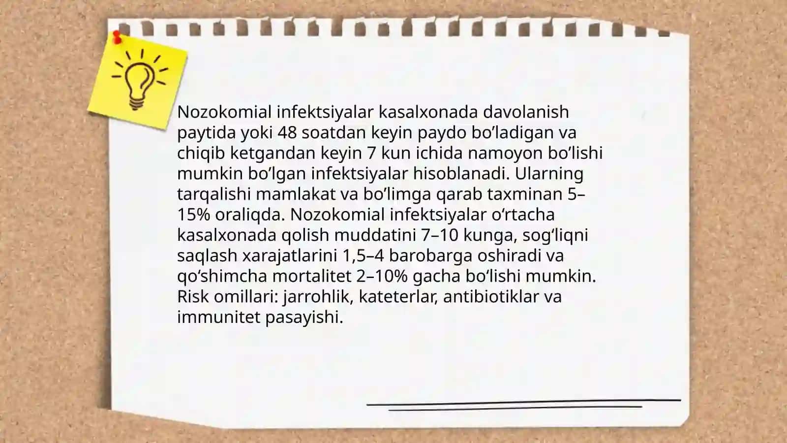 Nozokomial infekstiyalar epidemiologiyasi 3