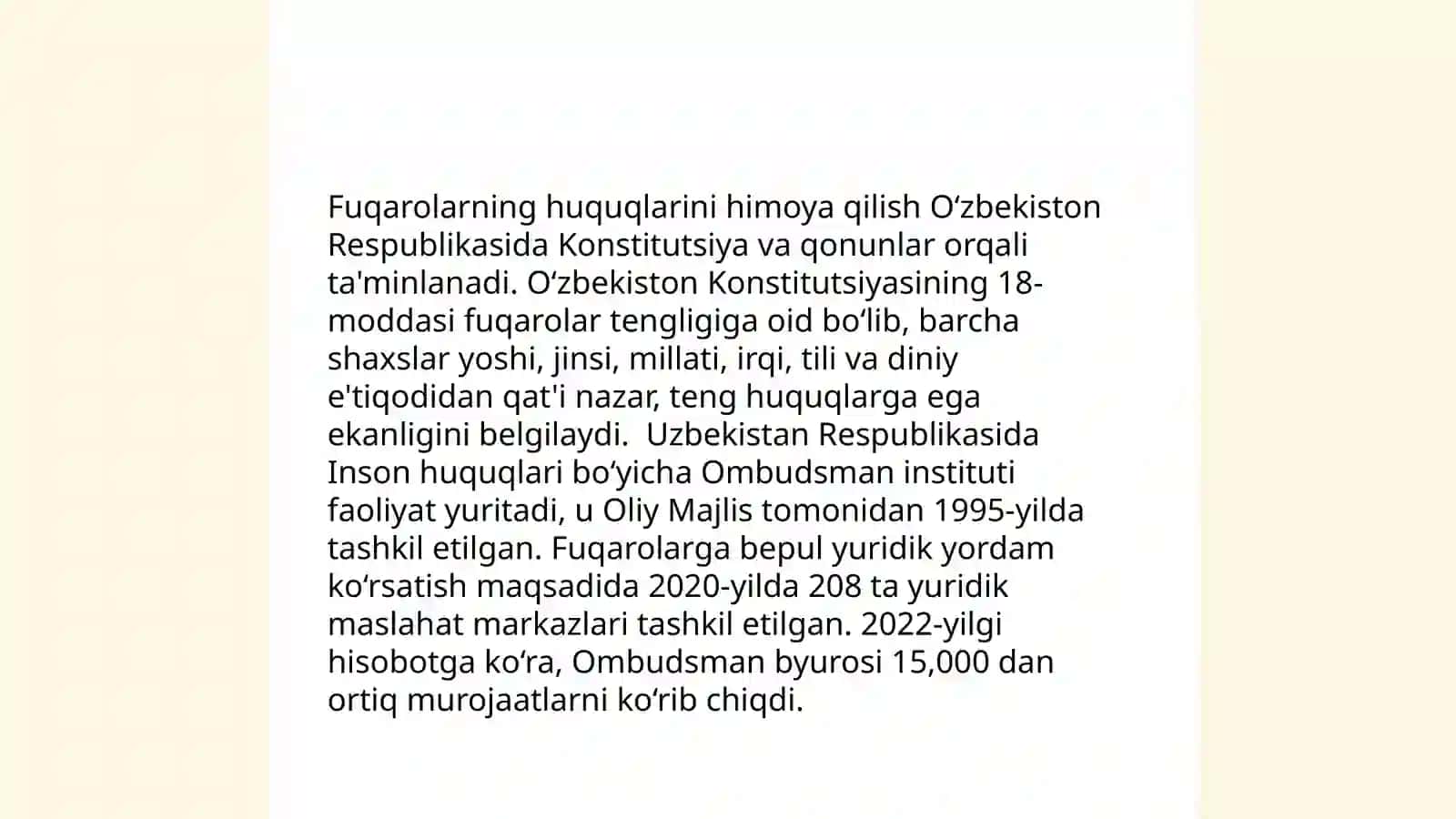 Fuqarolarning huquq va erkinliklari va aholining sog'liqni saqlash sohasidagi ma'muriy huquqbuzarliklar uchun ma'muriy javobgarligi 3