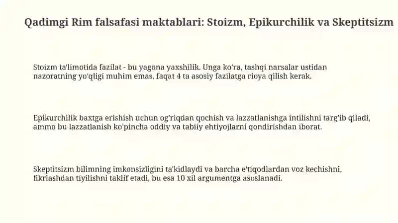 Qadimgi Rim faylasuflari,yozuvchilari va shifokorlari 3
