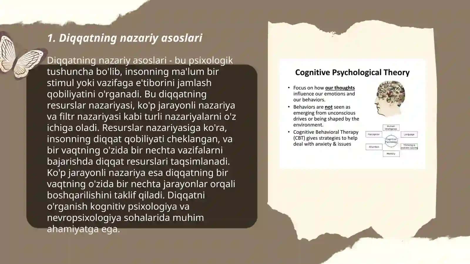 Kognitiv psixologiyada diqqat tadqiqotlari 3