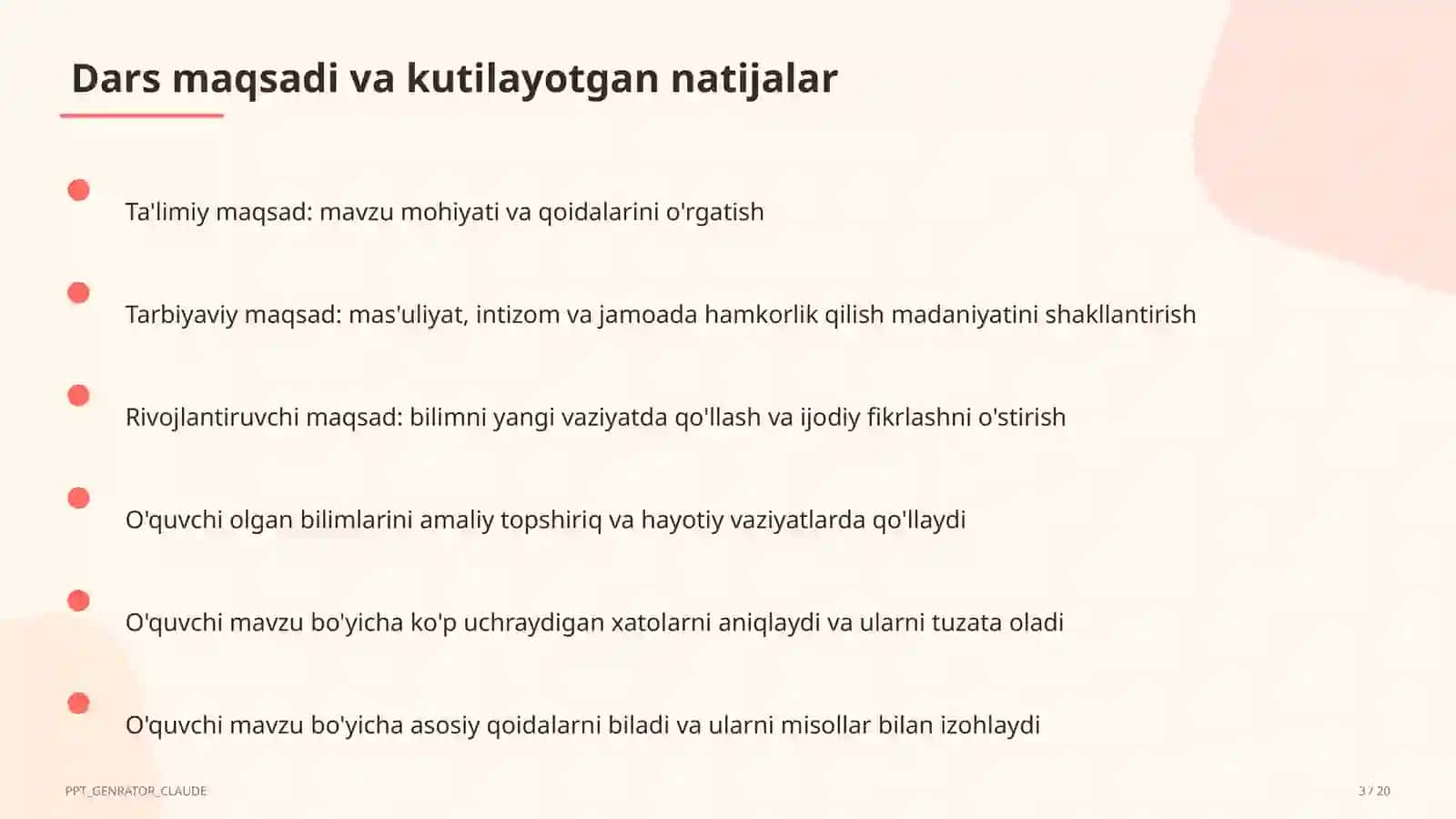 Ranglar dunyosi: asosiy ranglar (1-sinf) 3