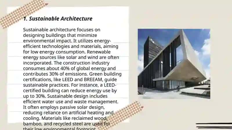 Sustainable Architecture 3