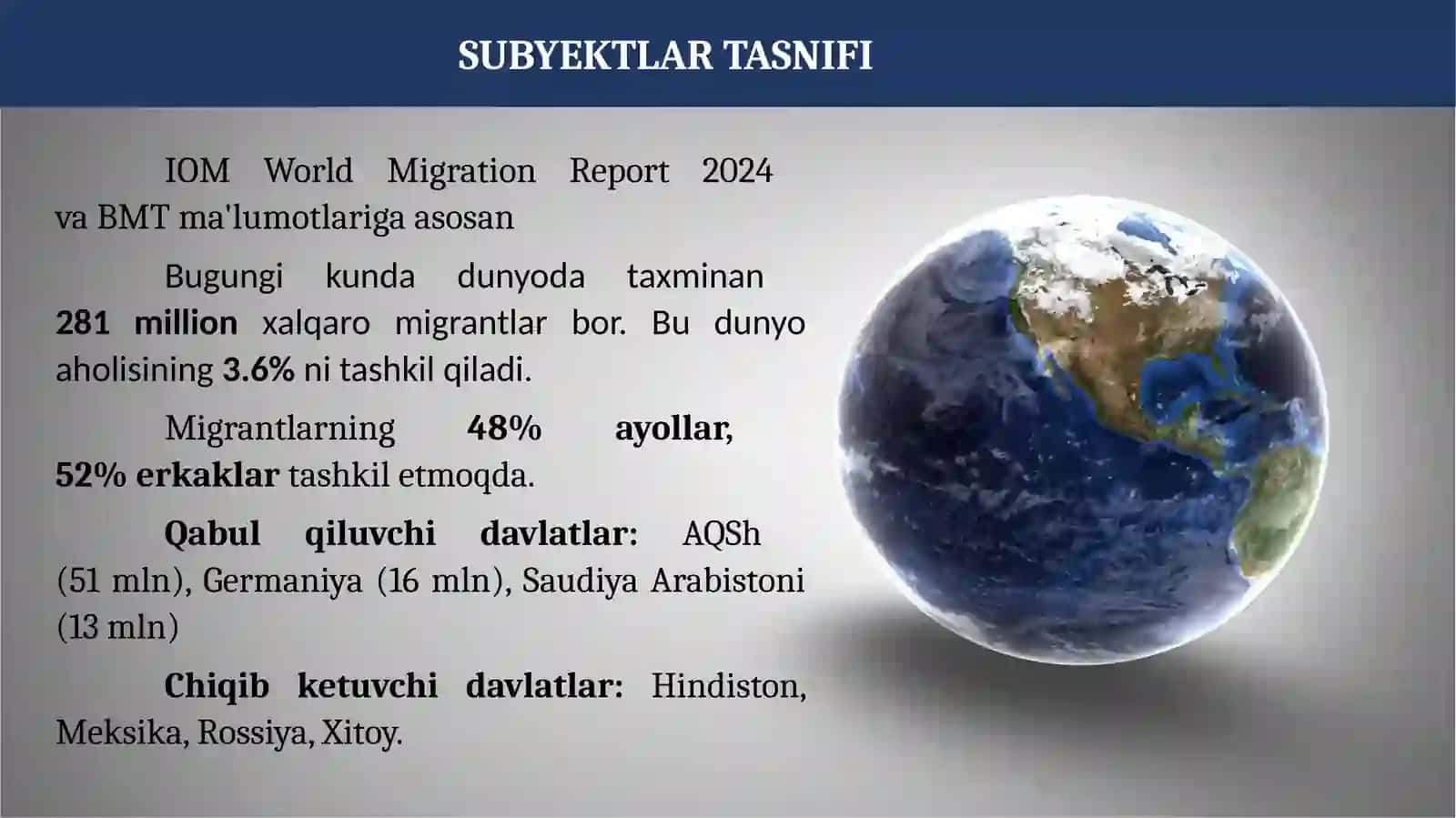 MIGRANTLAR VA ULARNING ASOSIY TOIFALARI 3