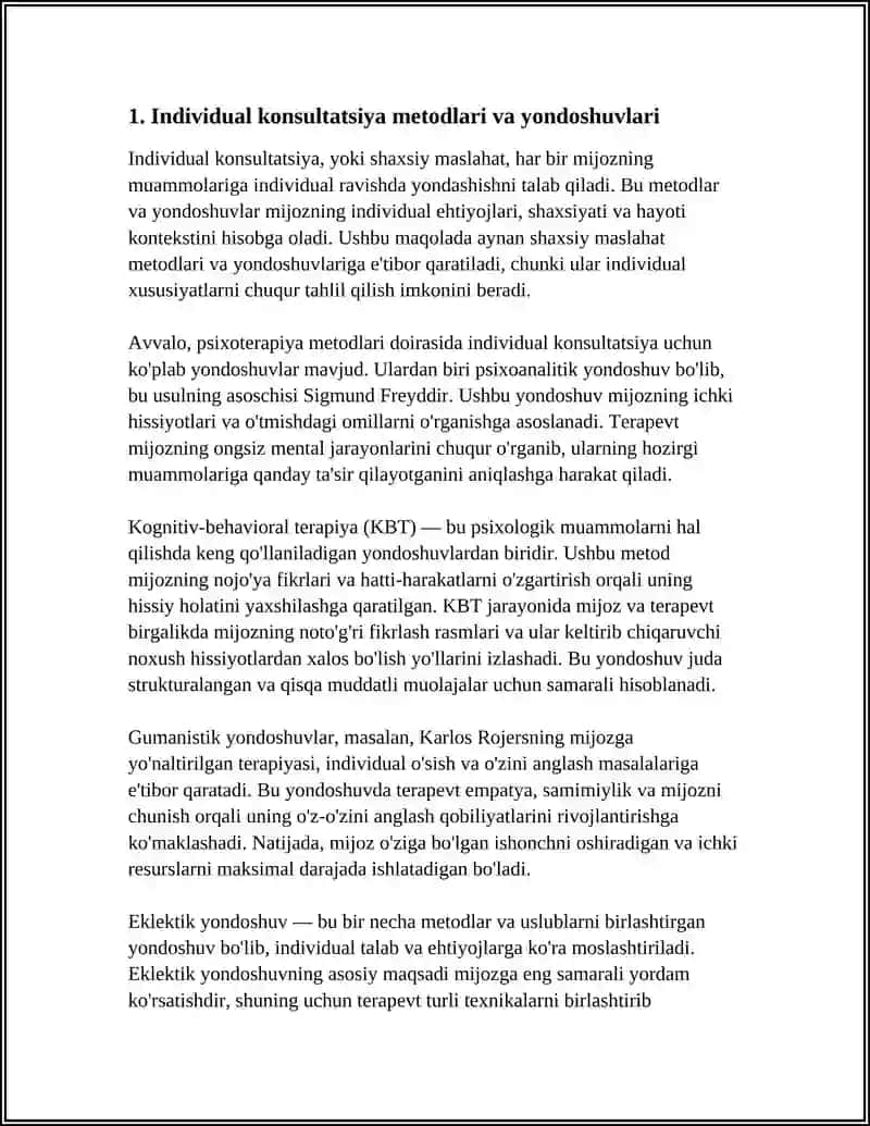 INDIVIDUAL VA GURUHIY KONSULTATSIYA 3