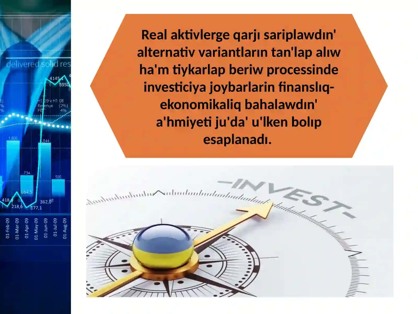 Investiciya joybarlari analizi 3