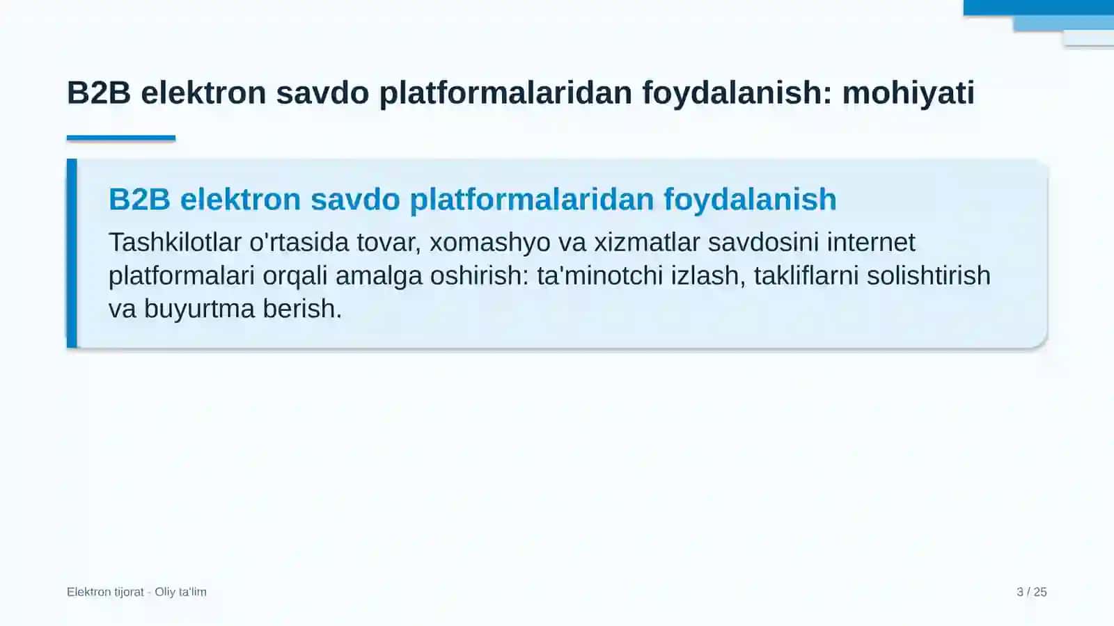 neft mahsulotlari savdosida b2b elektron savdo platformalaridan foydalanish 2840 3