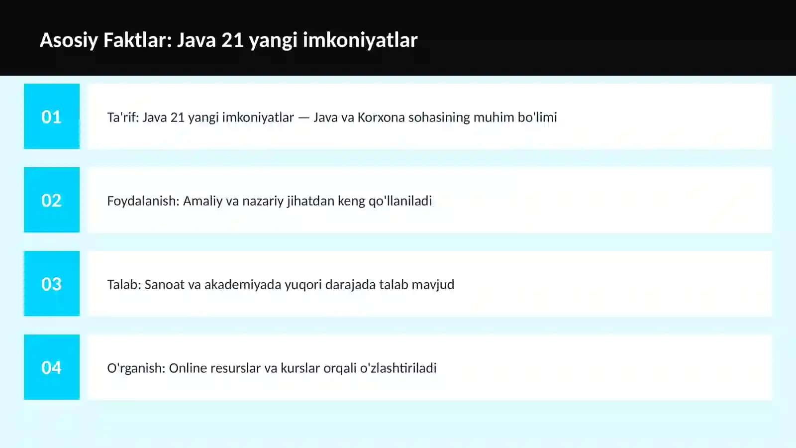 Java 21 yangi imkoniyatlar 3
