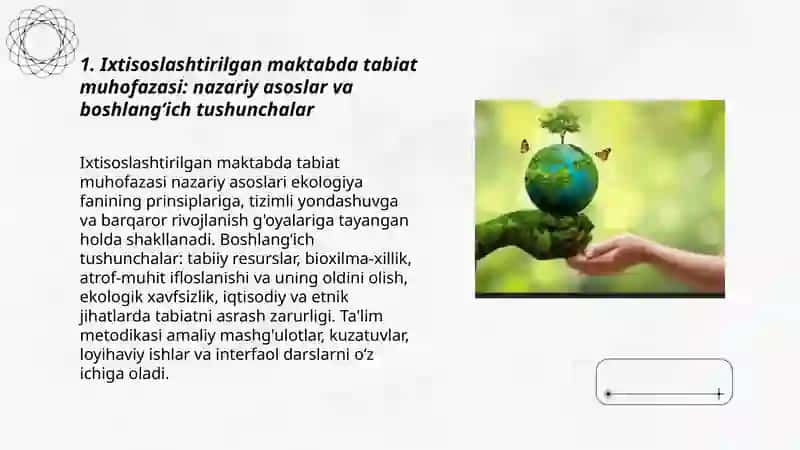 Ixtisoslashtirilgan maktabda ekalogik taʼlim -tarbiya metodikasi 3