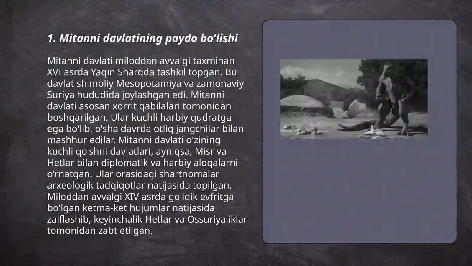 Mitanni Davlati Tarixi 3
