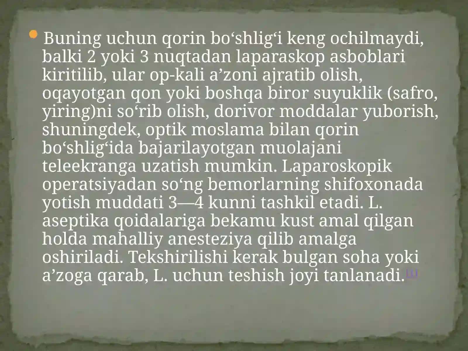 LAPAROSKOPIYANING JAROHLIKDA QO‘LLANISHI 3