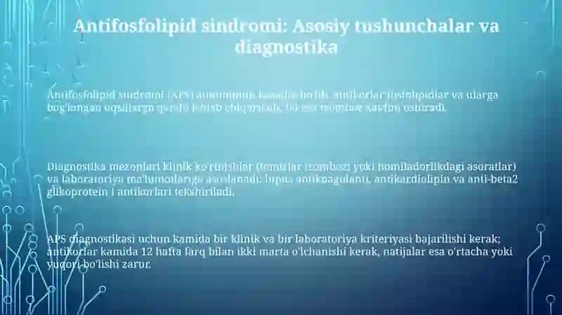 Antifosfolipid sindrom 3