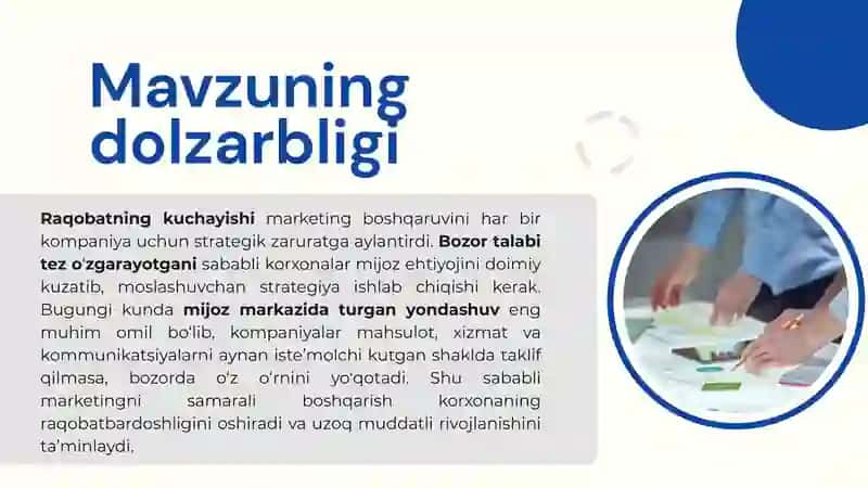 Marketing boshqarish 3