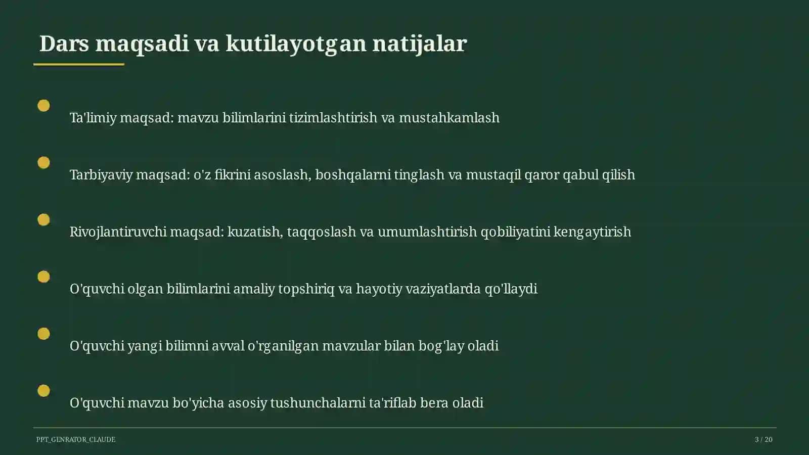 Global muammolar: iqlim o'zgarishi (11-sinf) 3