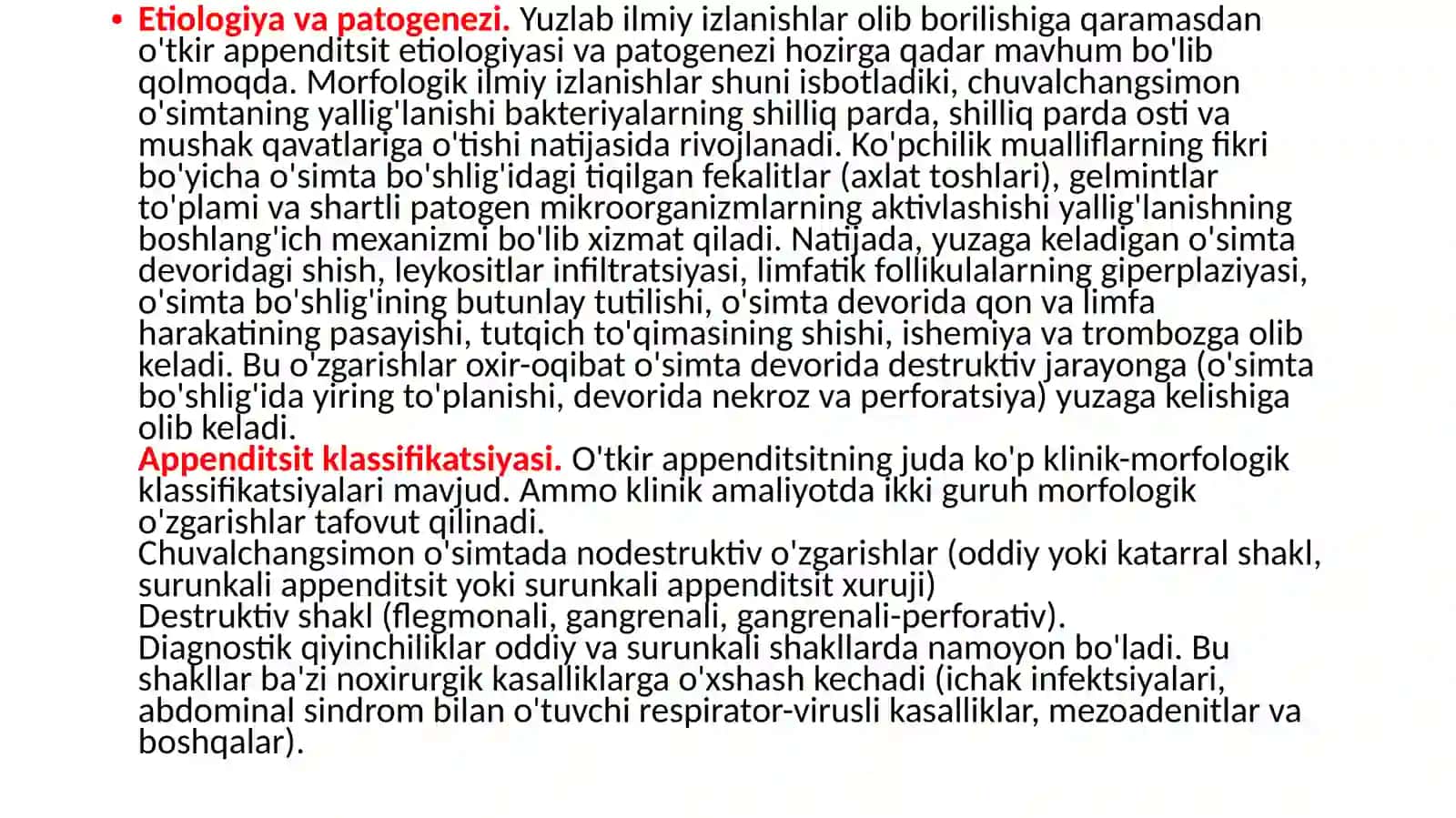 BOLALARDA QORIN BO'SHLIG'I A'ZOLARINING O'TKIR XIRURGIK KASALLIKLARI 3
