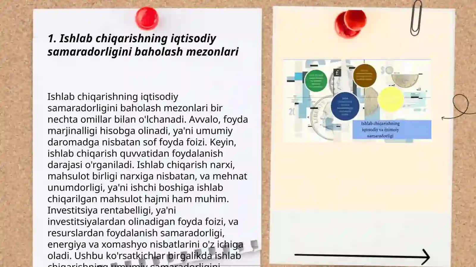 Ishlab chiqarishning iqtisodiy samaradorligi va moliyaviy barqarorligi tahlili 3