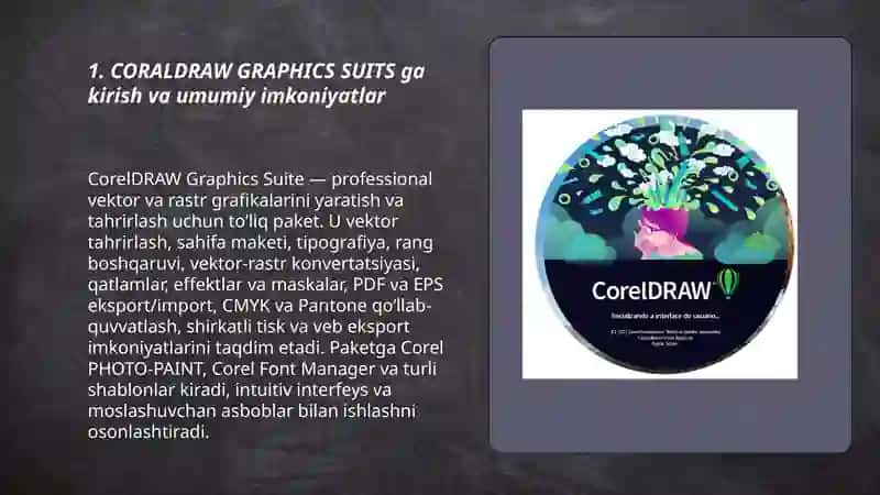 CORALDRAW GRAPHICS SUITS 3