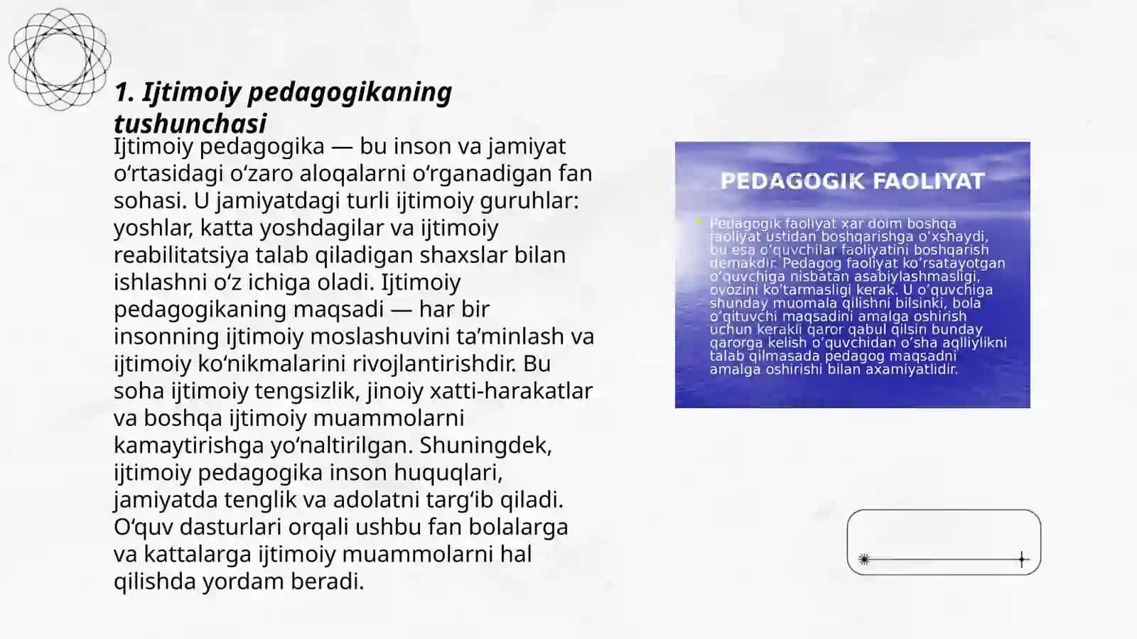 Ijtimoiy pedagogikaning nazariy asoslari 3