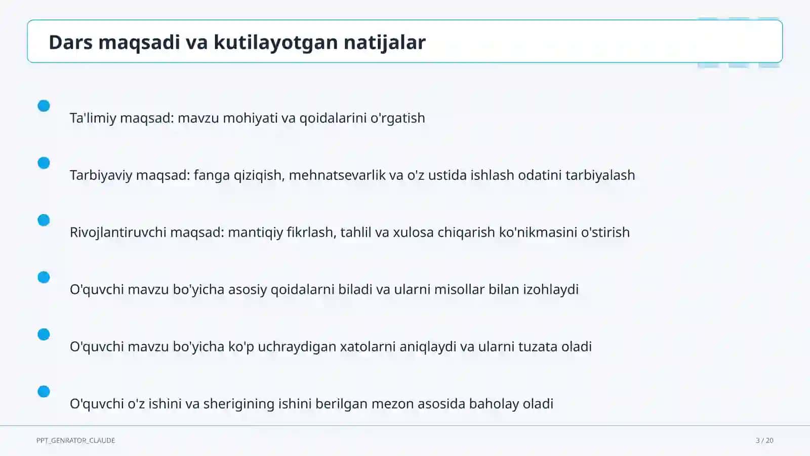Geymifikatsiya: o'yin elementlari orqali o'qitish 3