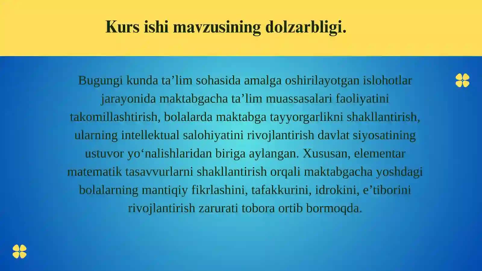 Maktabgacha ta’lim muassasasining turli yosh guruhlarida matematik mashg‘ulotlarini o‘tkazish metodikasi 3
