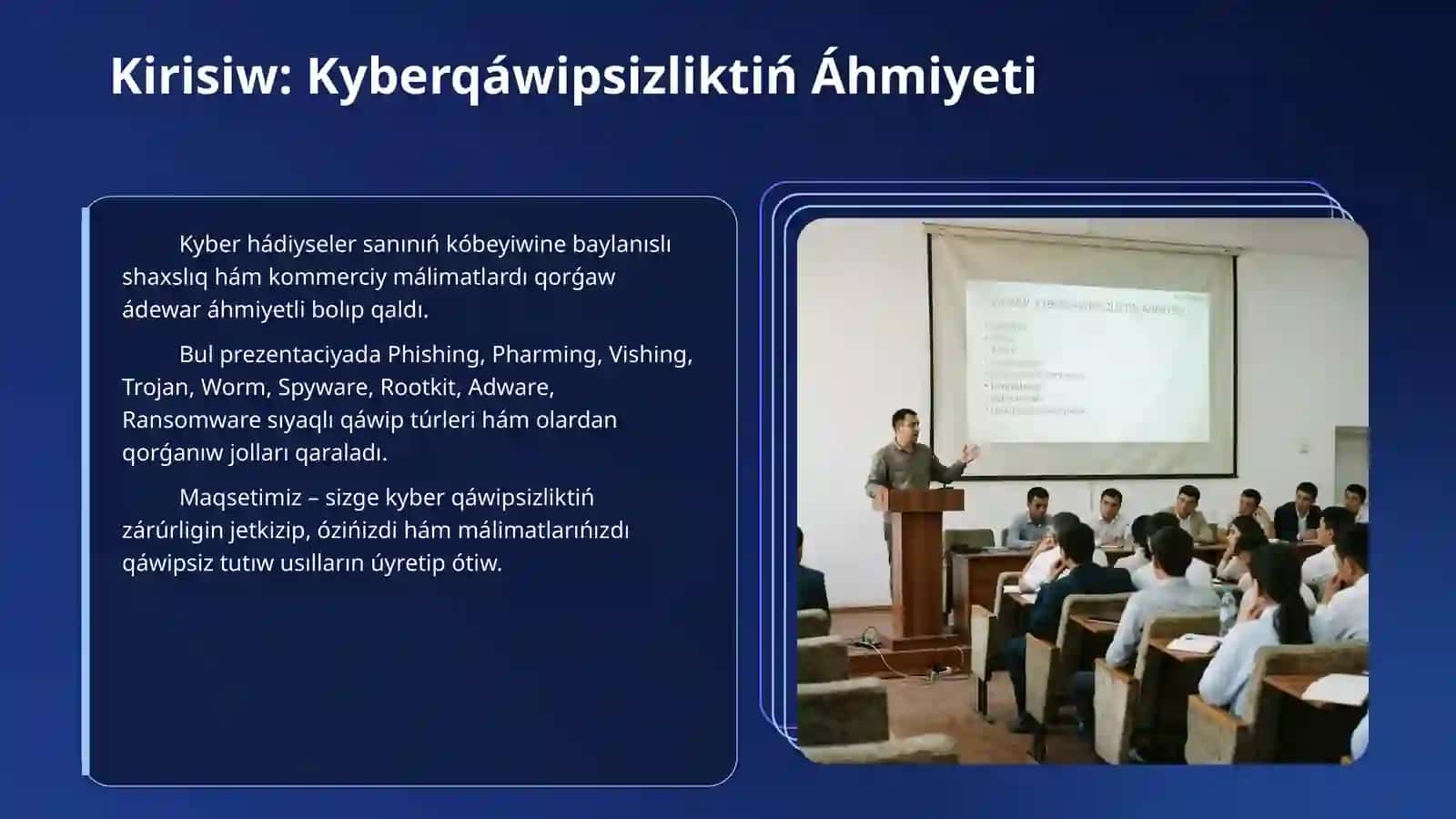 Phishing, Pharming, Vishing, Trojan, Worm, Spyware, Rootkit, Adware, Ransomware va qavfsizlikni ta'minlash 3