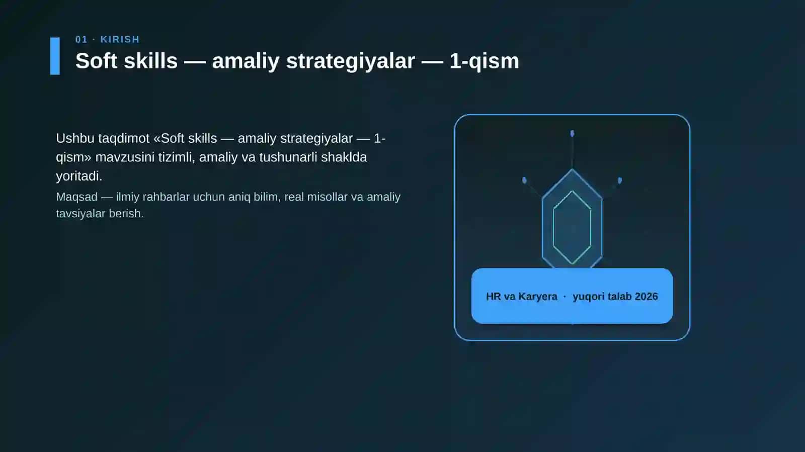 Soft skills — amaliy strategiyalar — 1-qism 3